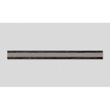 Трио Дуб Галифакс чёрный-алюминий