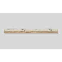 Дуо Мрамор Каррара белый-Дуб светлый