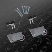 Комплект асимметричных роликов (со съемной резинкой)