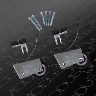 Комплект асимметричных роликов (со съемной резинкой)